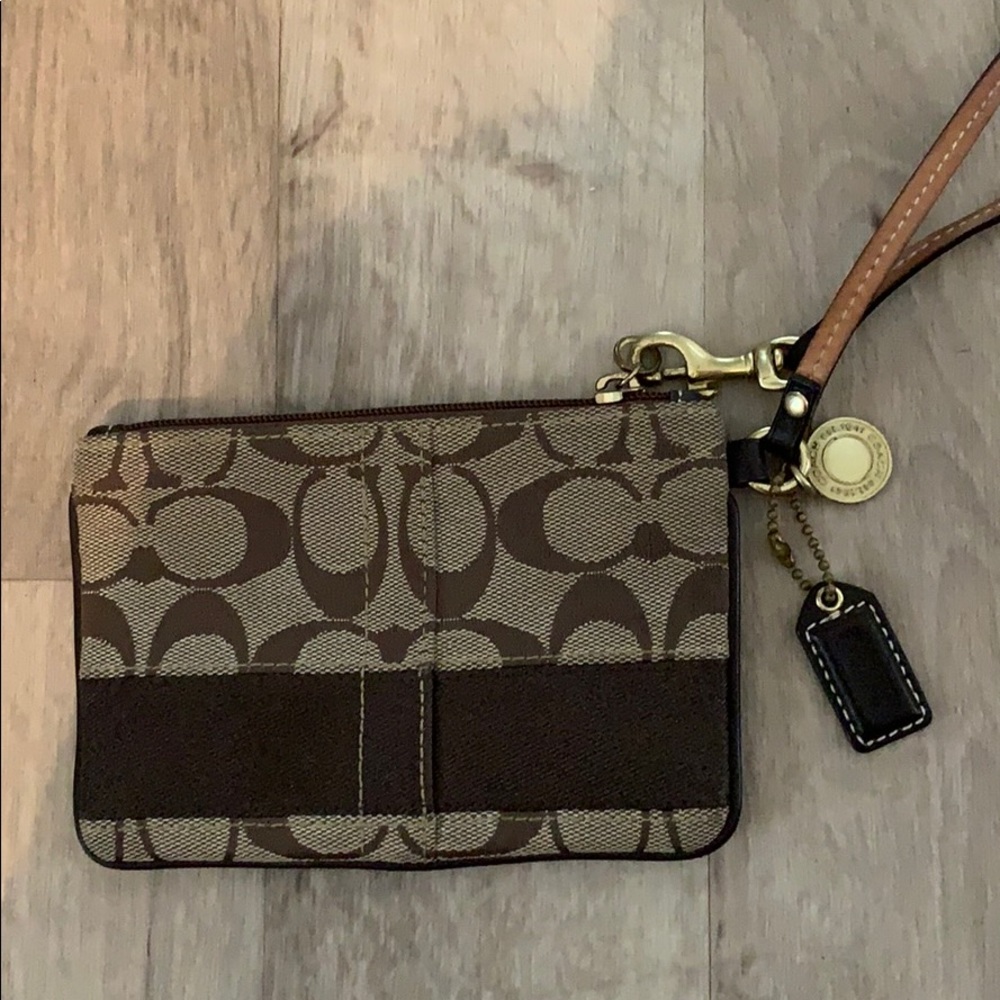 Coach wristlet